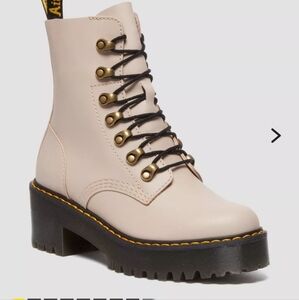 Dr Marten Leona Woman Sendal Leather Heels Boots